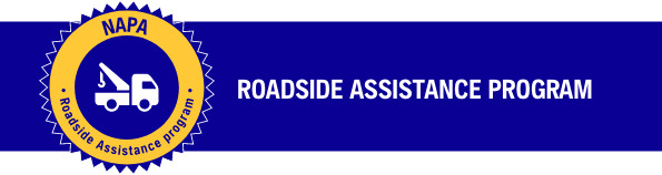 Banner for the NAPA Emergency Roadside Assistance Program